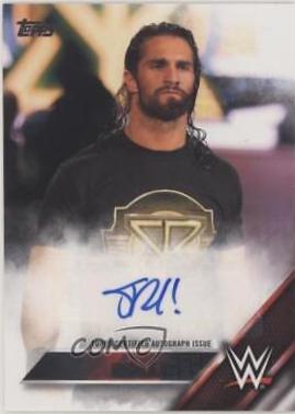 Seth Rollins Wrestling Cards 2016 Topps WWE Then Now Forever Autographs