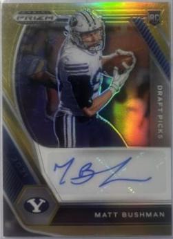 Matt Bushman [Gold Prizm] #DPA-MAT