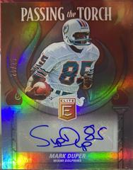Mark Duper #PTT-MDU Football Cards 2024 Panini Donruss Elite Passing the Torch Signatures Single Prices