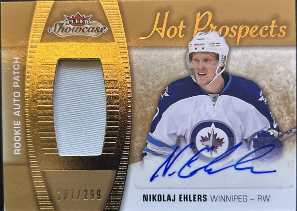 Nikolaj Ehlers [White Hot Autograph] #195