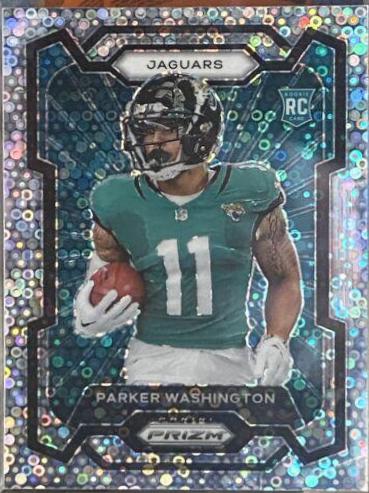Parker Washington #331 2023 Panini Prizm No Huddle Football