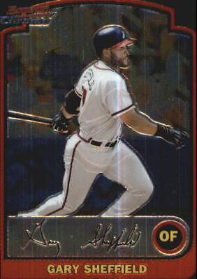 Gary Sheffield #3 Baseball Cards 2003 Bowman Chrome
