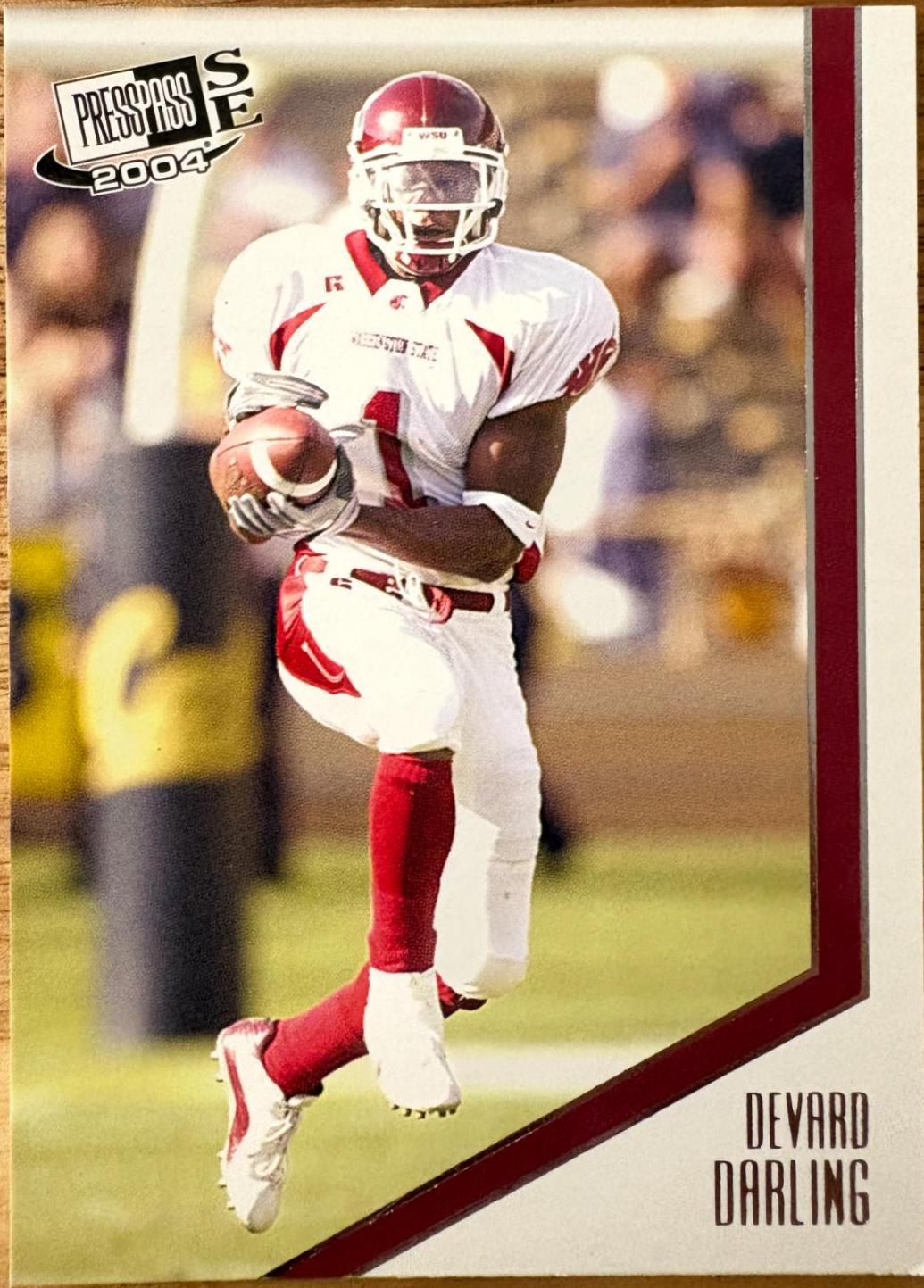 Devard Darling #5 2004 Press Pass Se Football