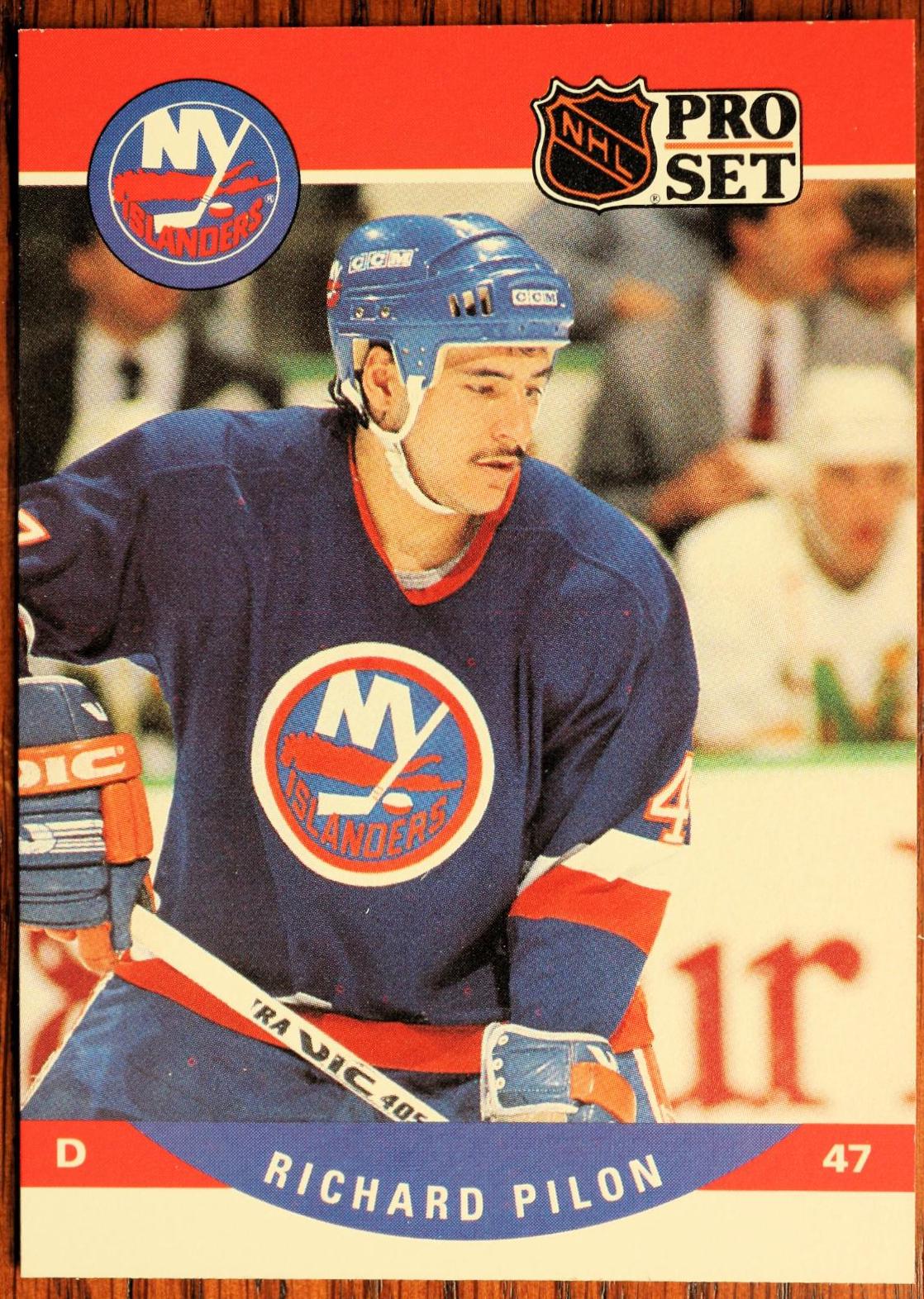 Richard Pilon #486 Hockey Cards 1990 Pro Set
