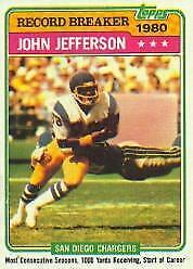 1981 John Jefferson #332