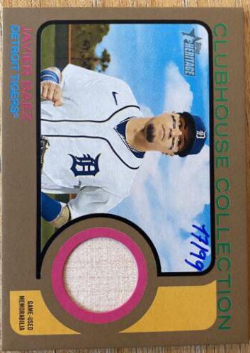 Javier Baez [Gold] #CC-JBZ