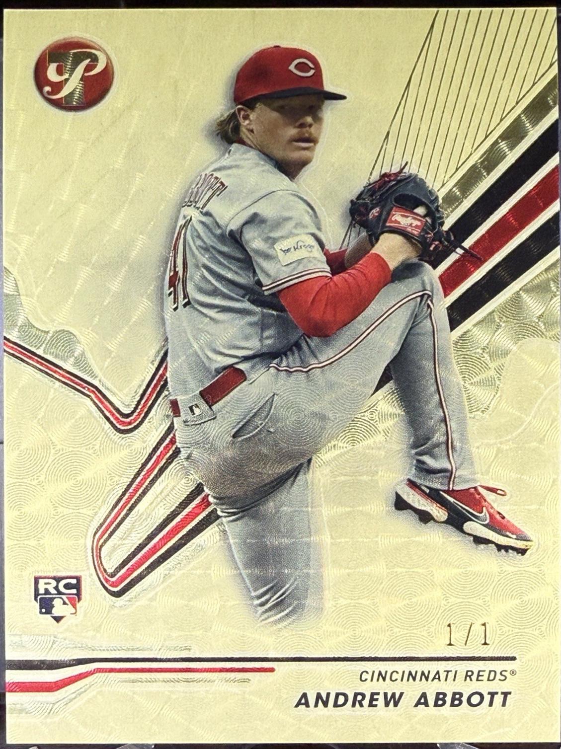 Andrew Abbott [Superfractor] #15 Prices | 2024 Topps Pristine ...