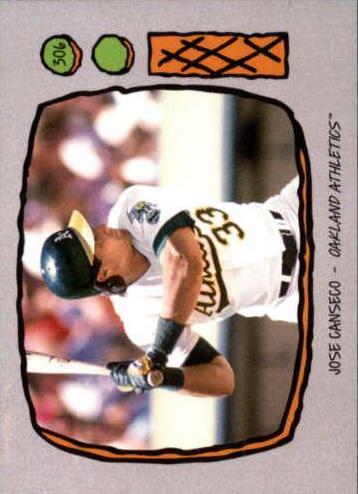 Jose Canseco #306 2019 Topps Throwback Thursday Baseball