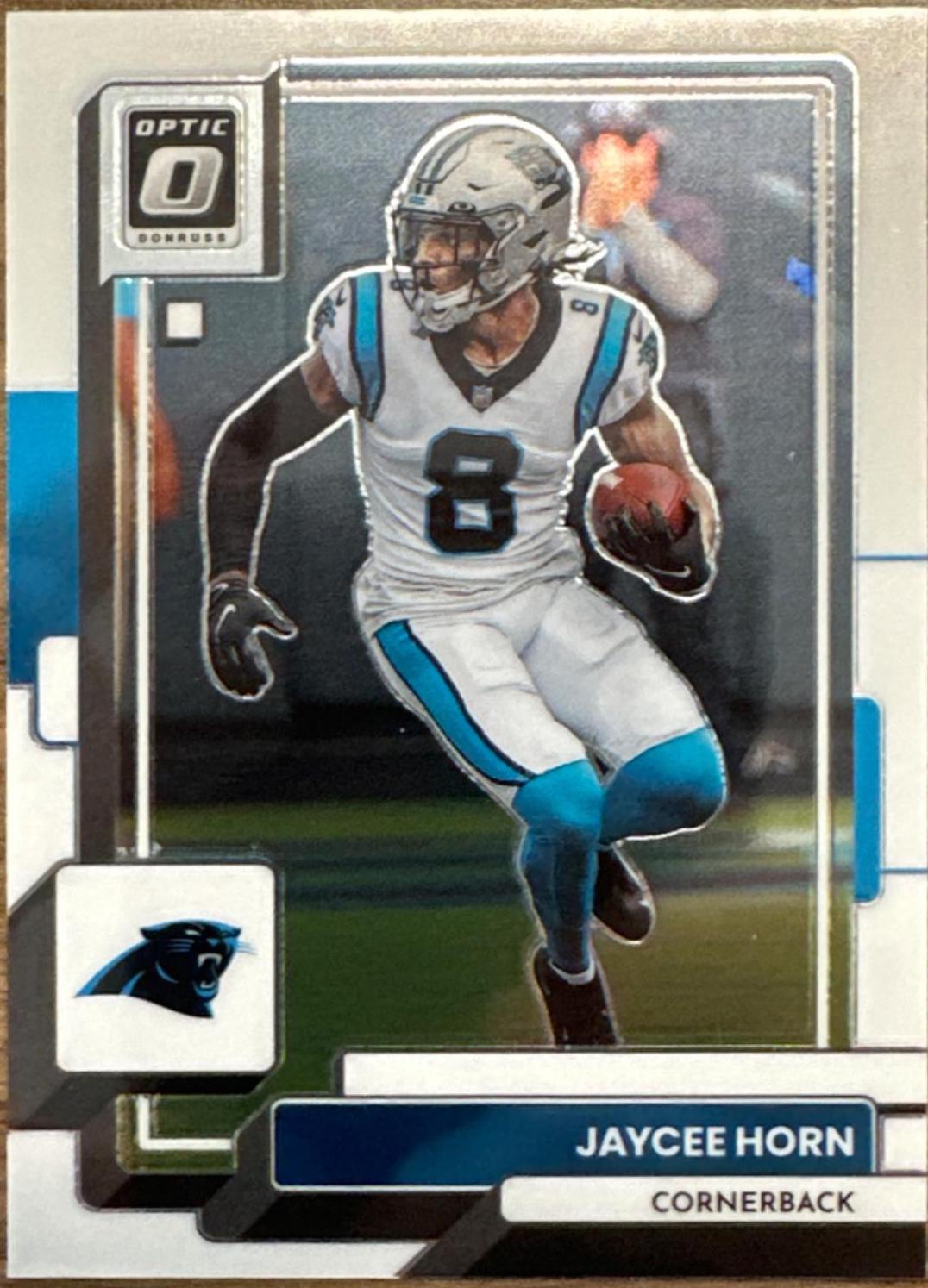 Jaycee Horn #32 2022 Panini Donruss Optic Football