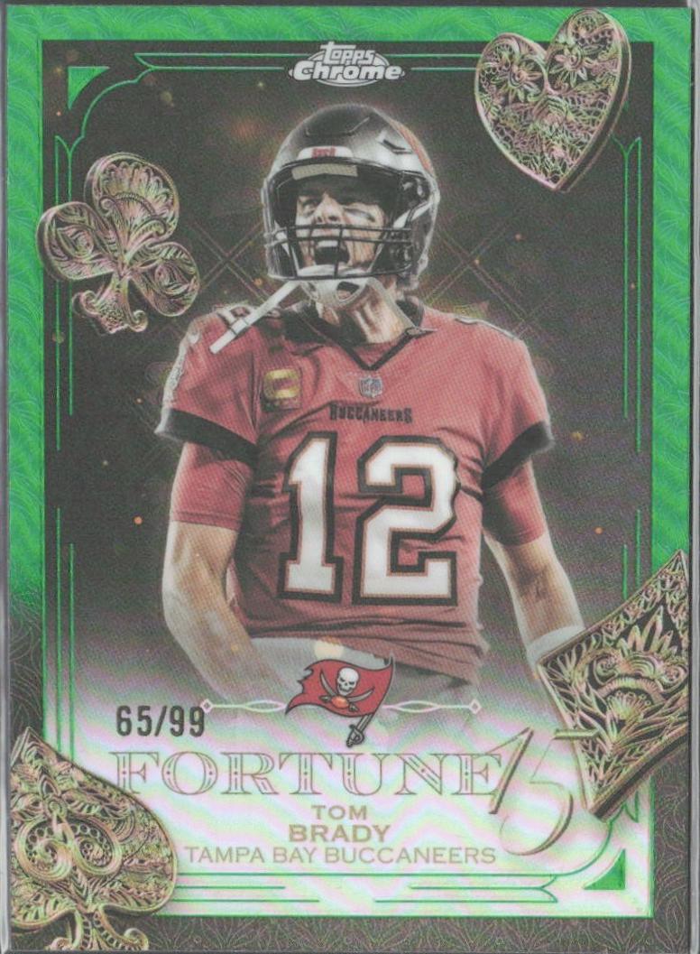 Tom Brady [Green Refractor] #F15-35