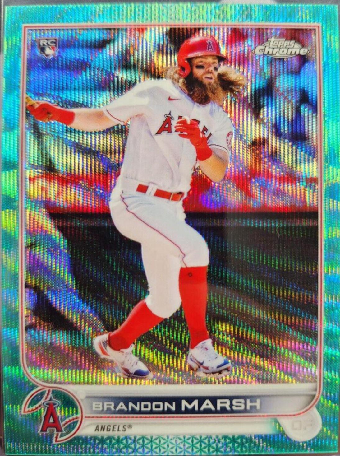 Brandon Marsh [Aqua Refractor] #133