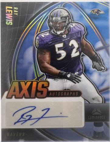 Ray Lewis [Gold] #AX-RL