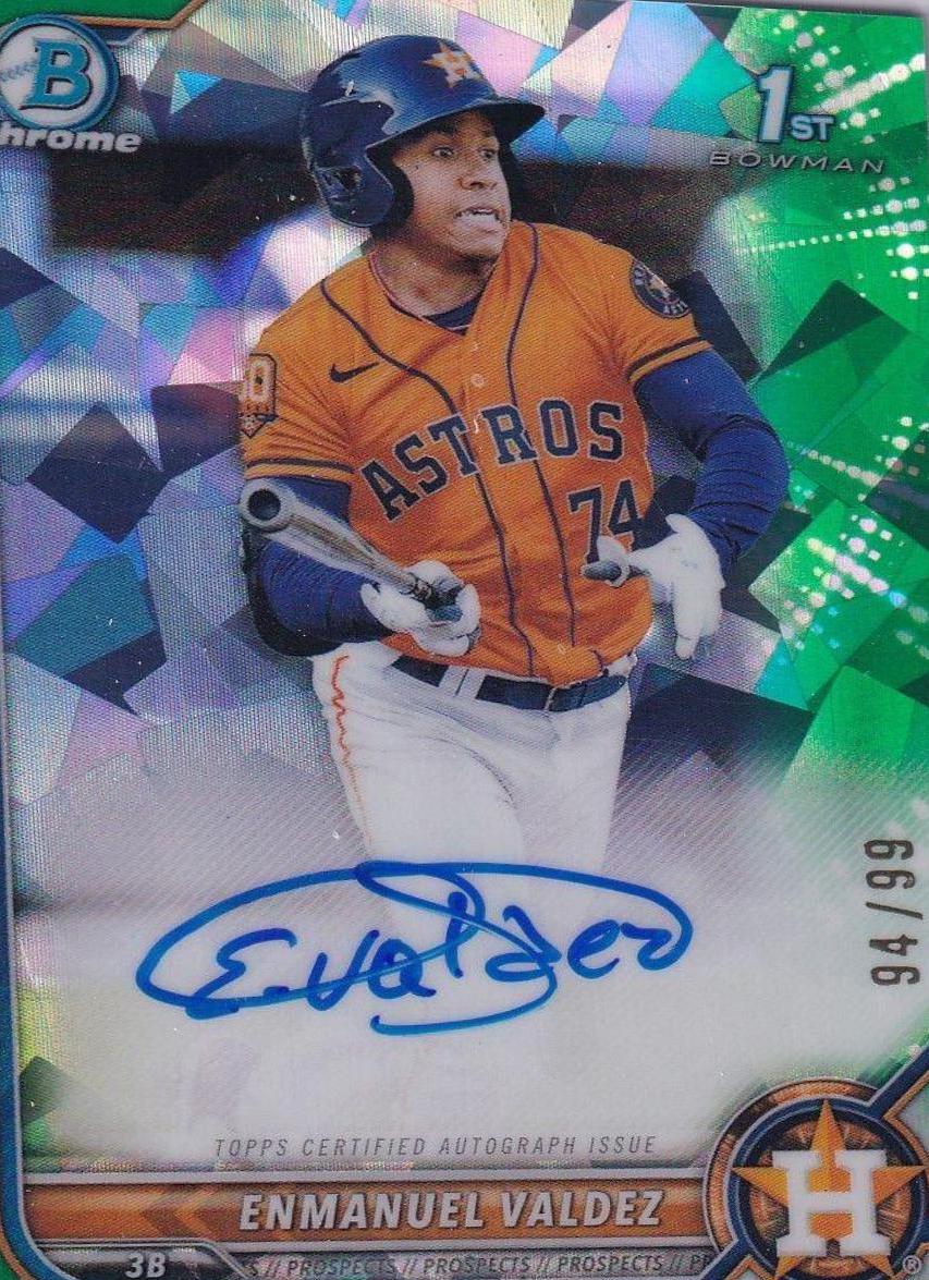 Enmanuel Valdez [Green Atomic Refractor] #CPA-EV