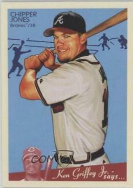 Chipper Jones #11 Baseball Cards 2008 Upper Deck Goudey