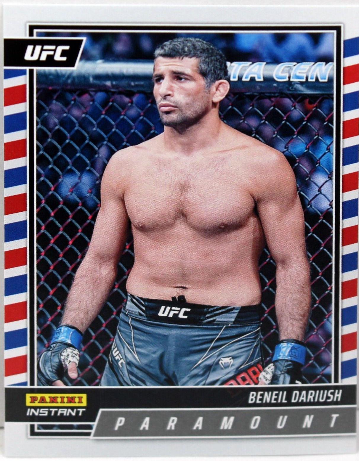 Beneil Dariush #P16 Ufc Cards 2022 Panini Instant UFC Paramount