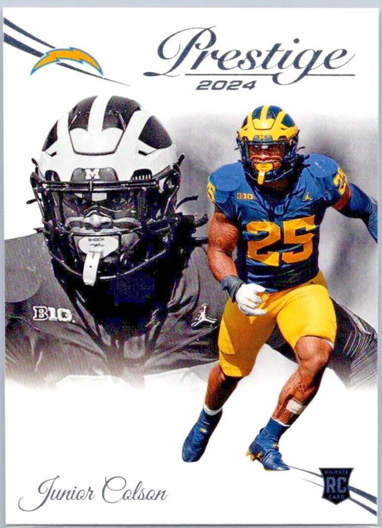 Junior Colson #352 Football Cards 2024 Panini Prestige