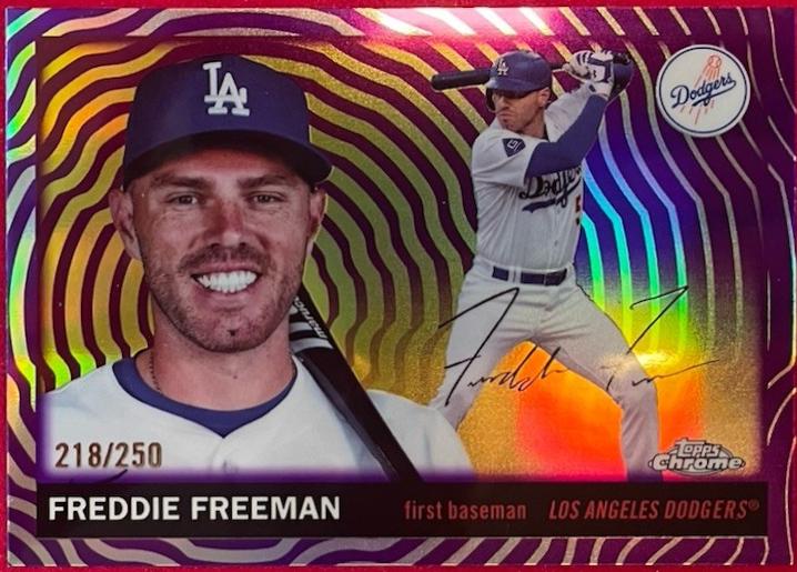 2025 Freddie Freeman [Vibrations Refractor] #79