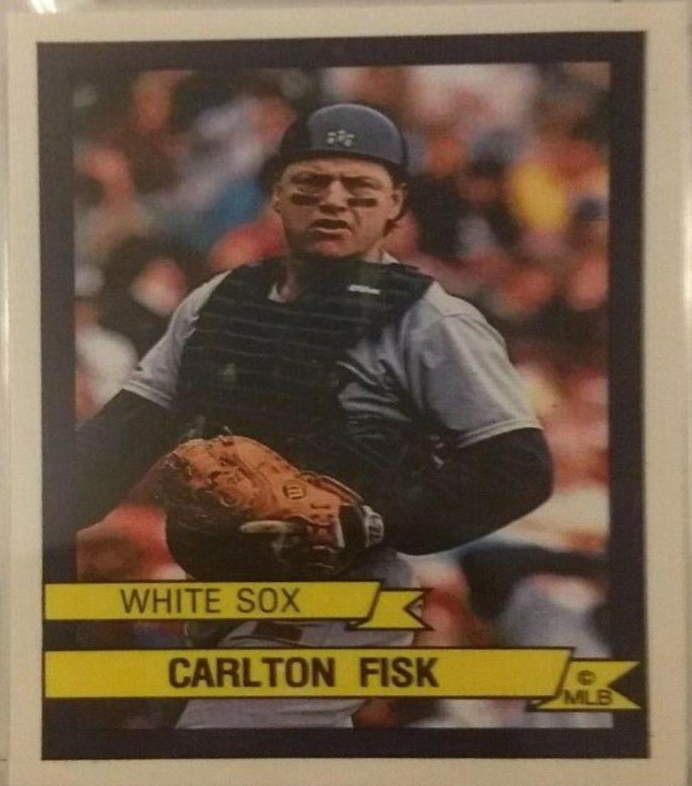Carlton Fisk #304 1989 Panini Stickers Baseball