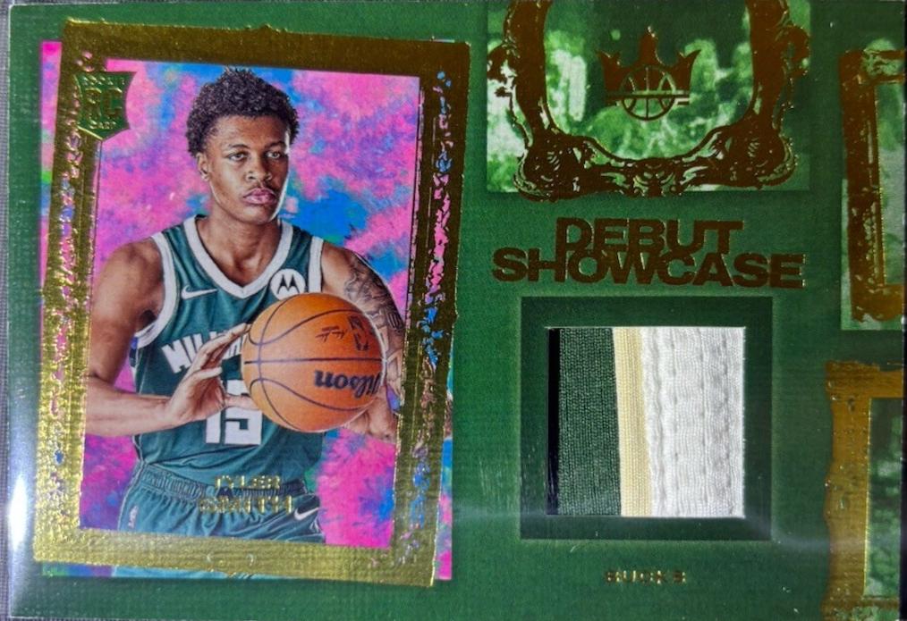 Tyler Smith #DSM-TYS Basketball Cards 2024 Panini Court Kings Debut Showcase Memorabilia