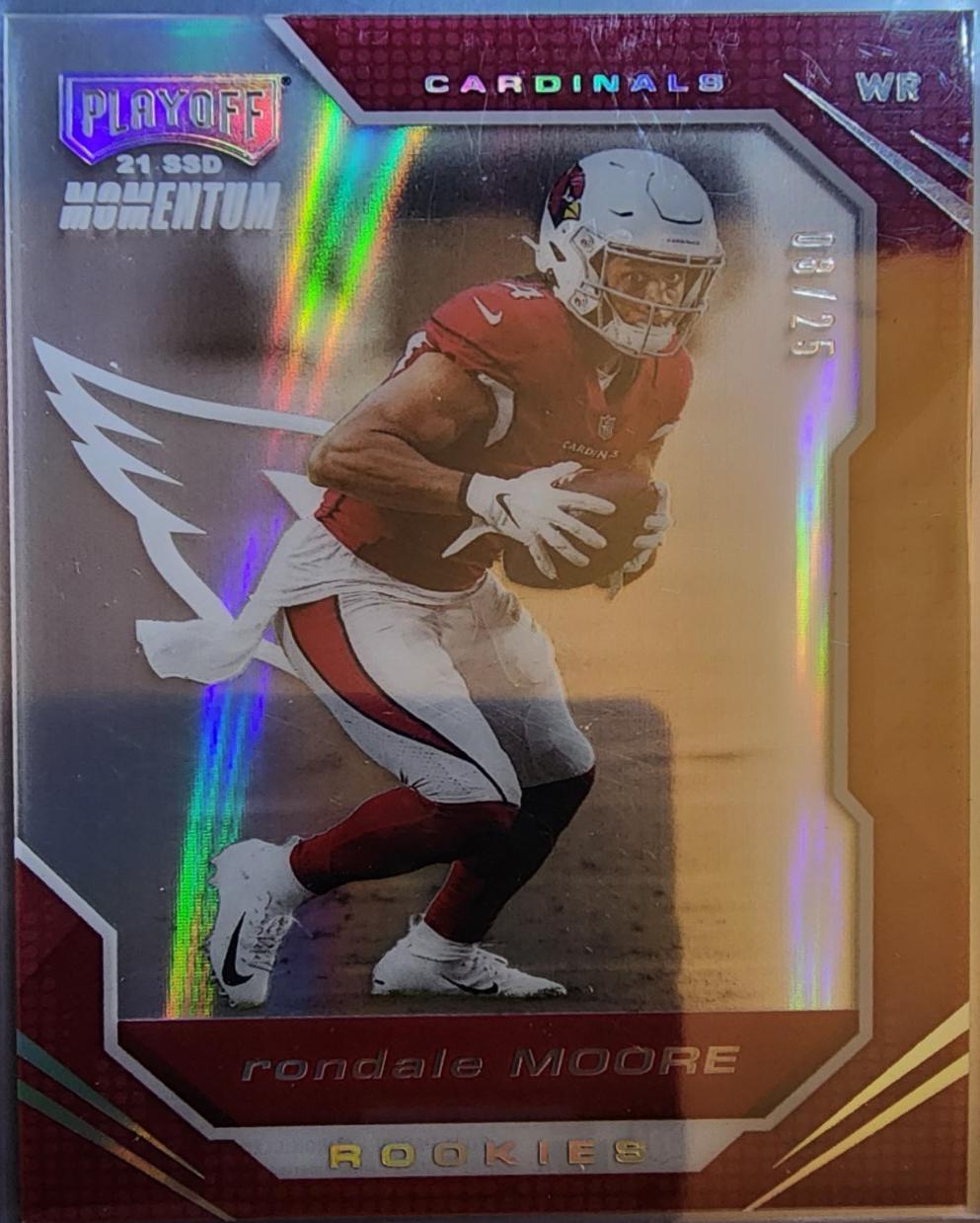 Rondale Moore [Holo Silver] #PMR-15