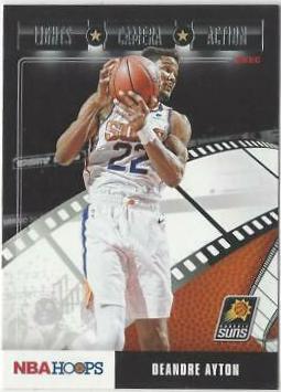 Deandre Ayton #4 Basketball Cards 2019 Panini Hoops Lights Camera Action