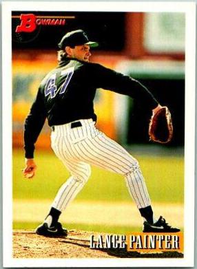 Lance Painter #89 Baseball Cards 1993 Bowman