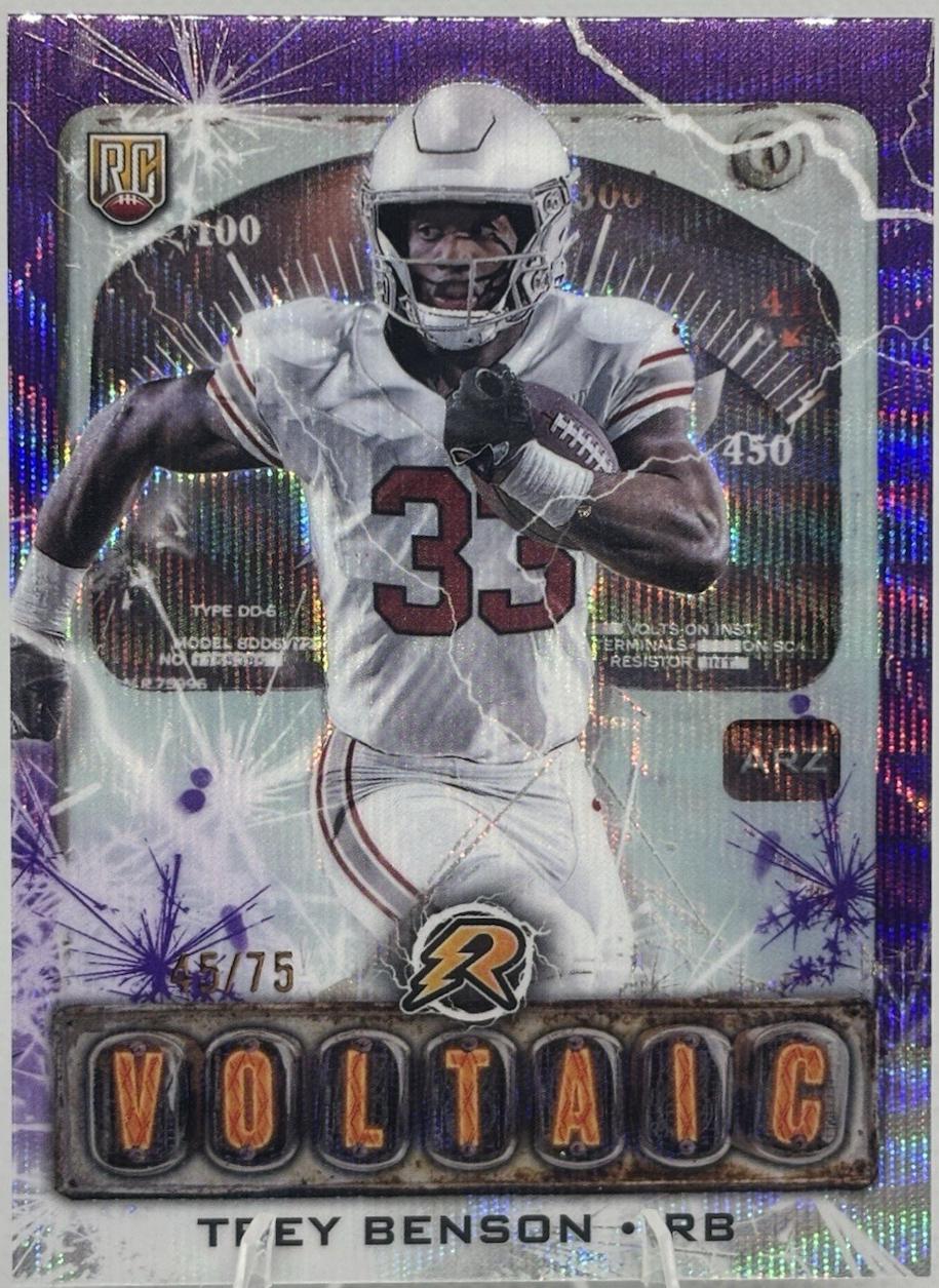 Trey Benson [Purple Surge] #V-17