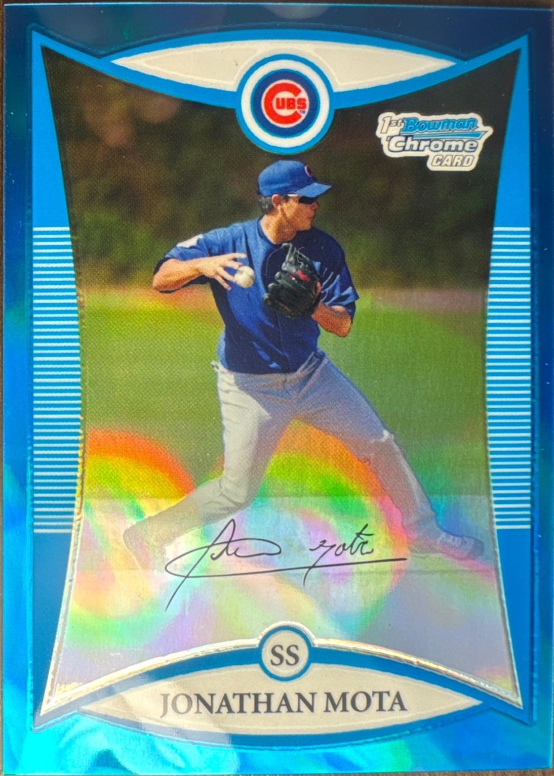 Jonathan Mota [Blue Refractor] #BCP78