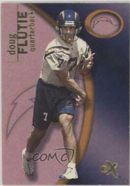 Doug Flutie #7 Football Cards 2001 Fleer E X