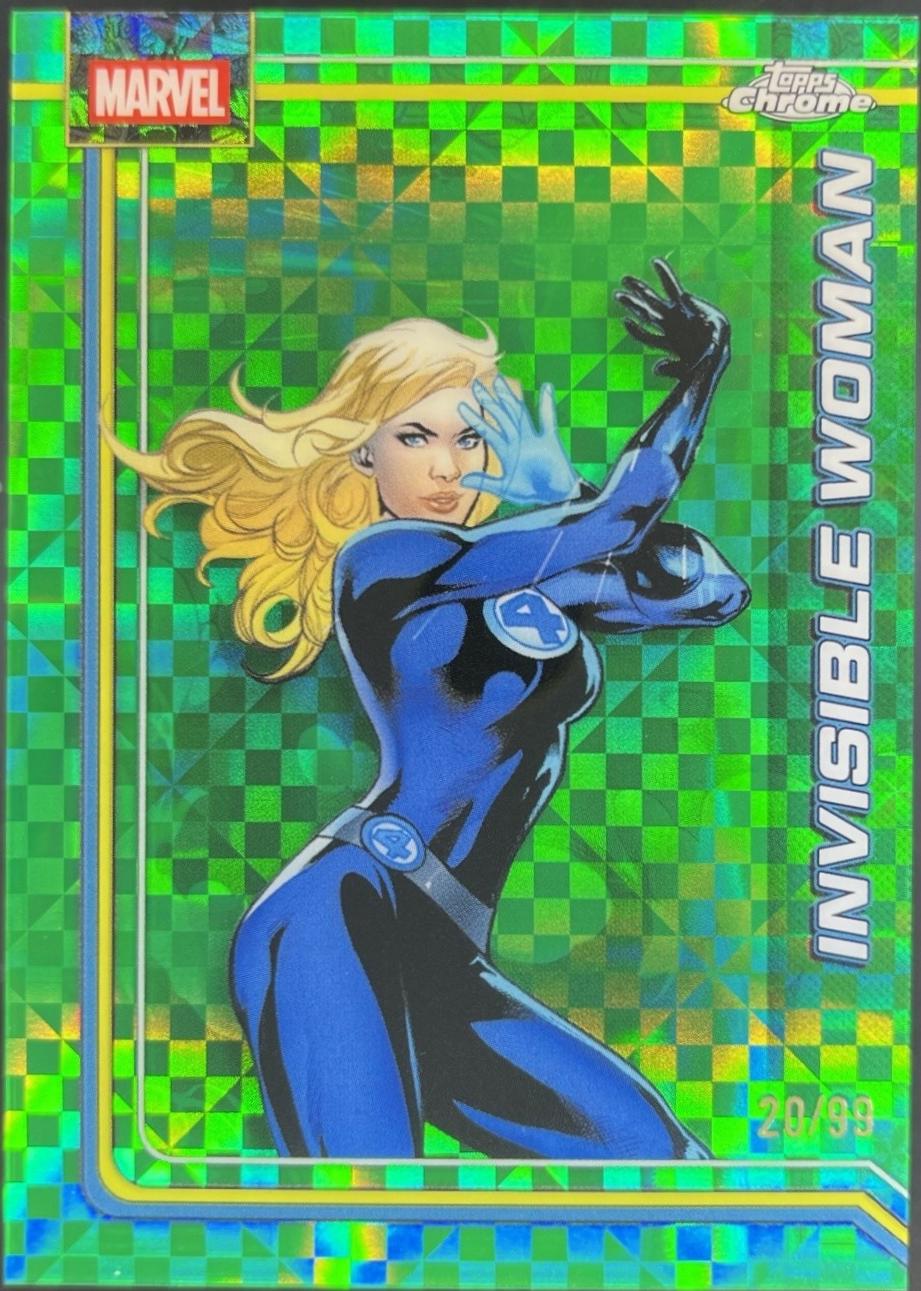 Invisible Woman Green X-Fractor