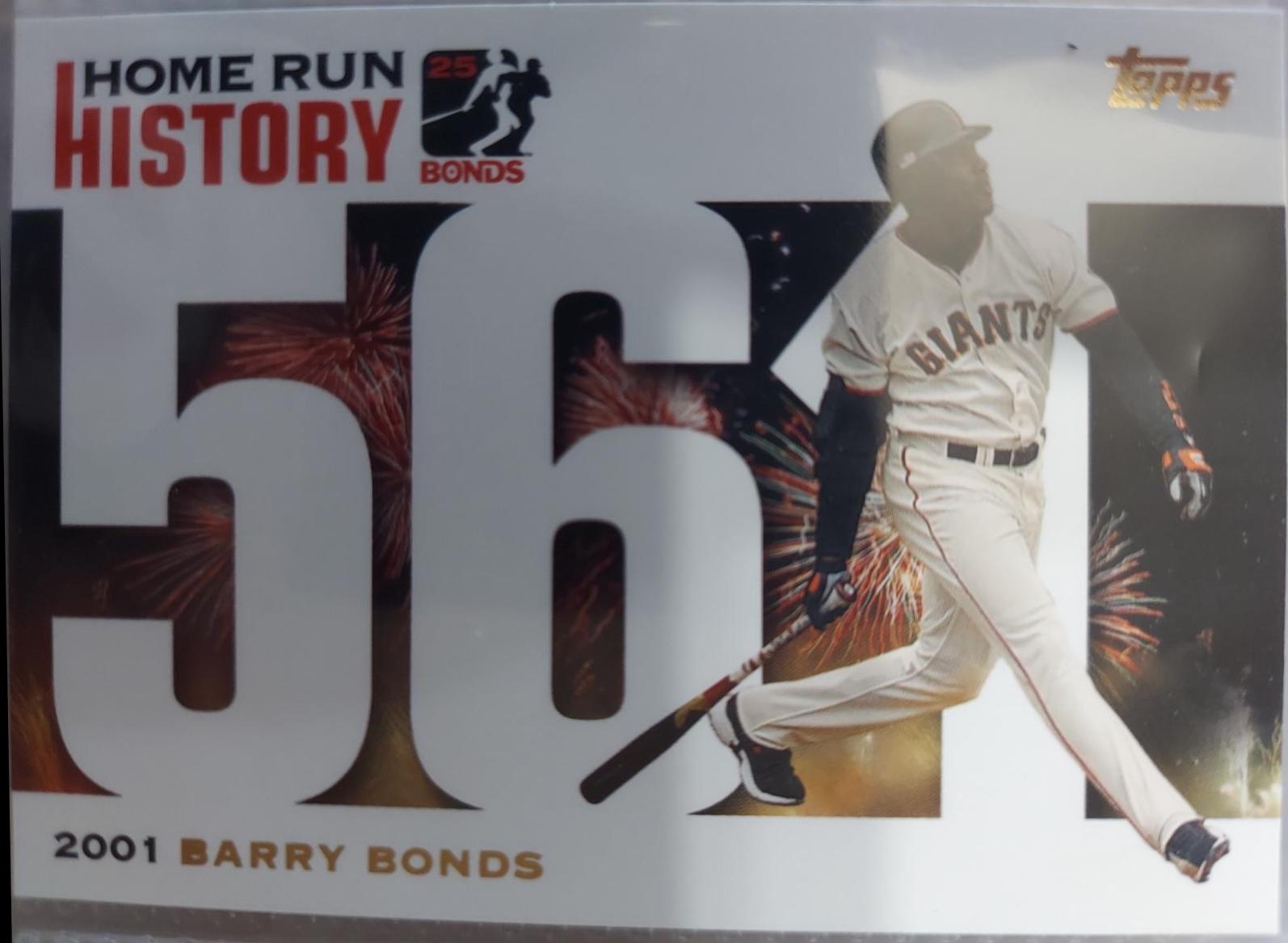 Barry Bonds #BB561 Baseball Cards 2005 Topps Barry Bonds Home Run History
