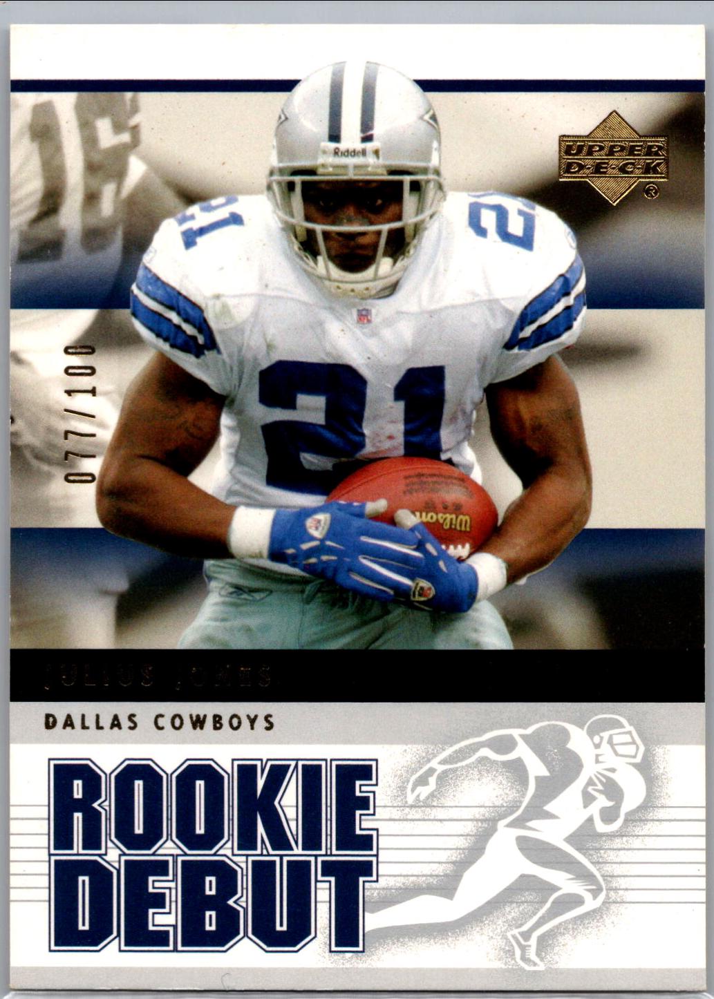 Julius Jones [Gold] #27