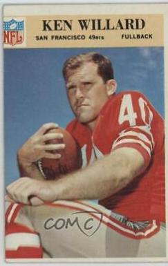 Ken Willard #181 Football Cards 1966 Philadelphia