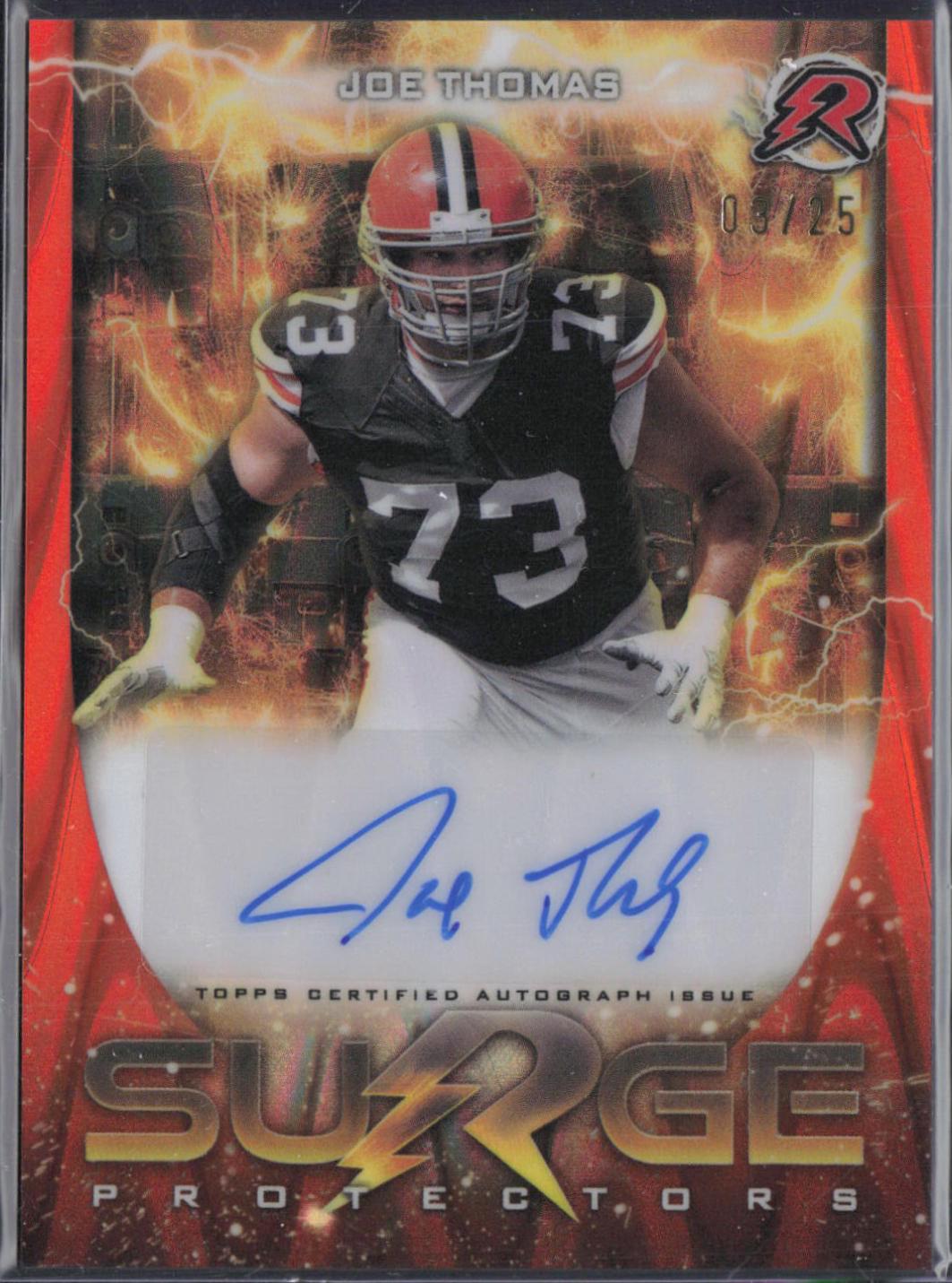 Joe Thomas [Orange Power Surge] #SPS-JT