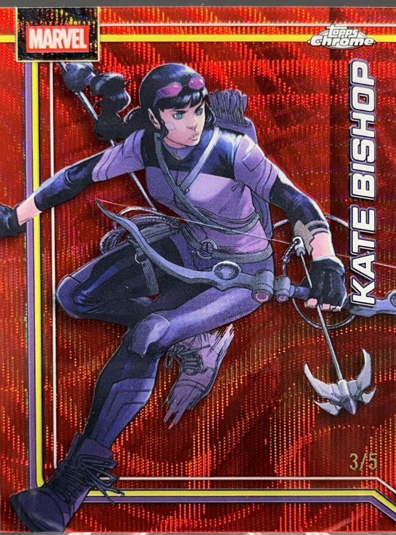 Kate Bishop Red Wave Refractor