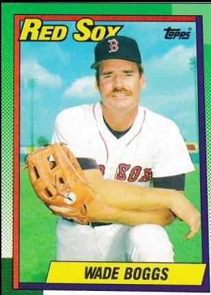 Wade Boggs #760 Cover Art