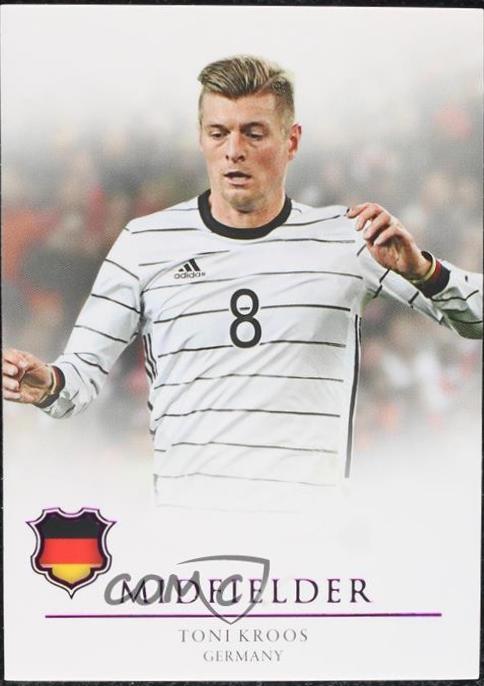 Toni Kroos #48 2021 Futera Unique World Soccer