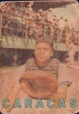 Juan Francia #8 Baseball Cards 1967 Venezuela Topps