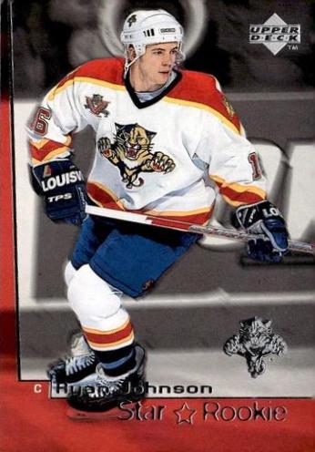 Ryan Johnson #15 Hockey Cards 1998 Upper Deck