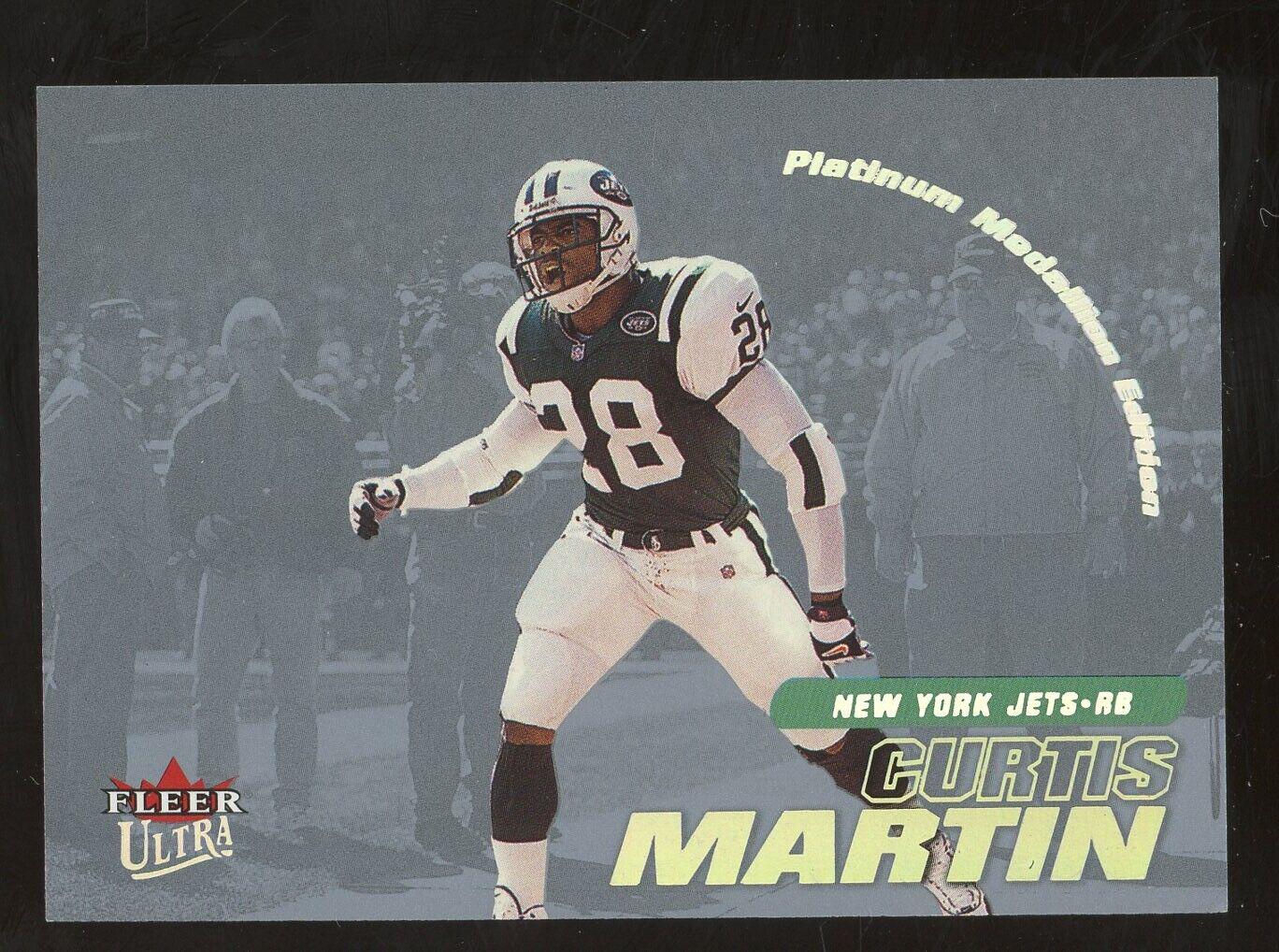 Curtis Martin #25P 2001 Ultra Football