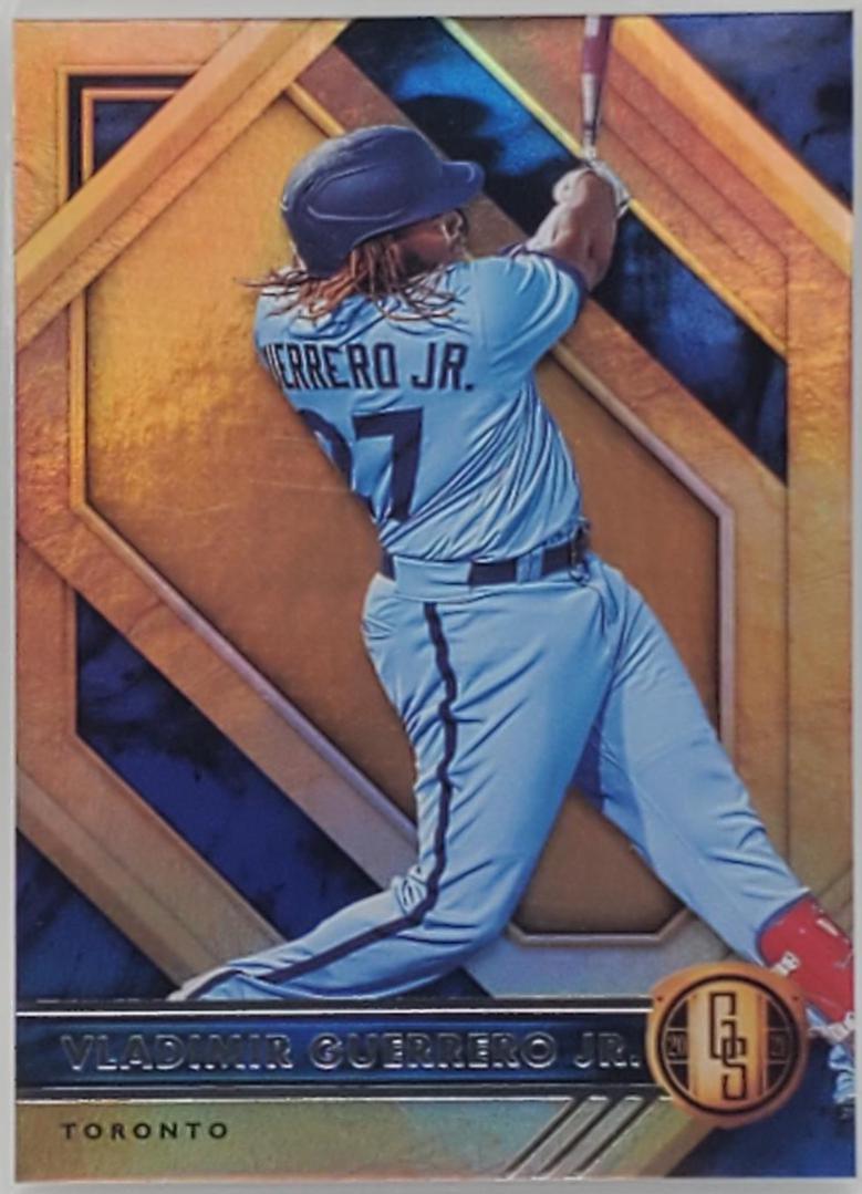 Vladimir Guerrero Jr. #7 Baseball Cards 2021 Panini Chronicles Gold Standard