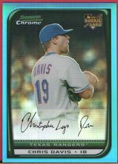 Chris Davis [Blue Refractor] #BDP14 Baseball Cards 2008 Bowman Chrome Draft Prices