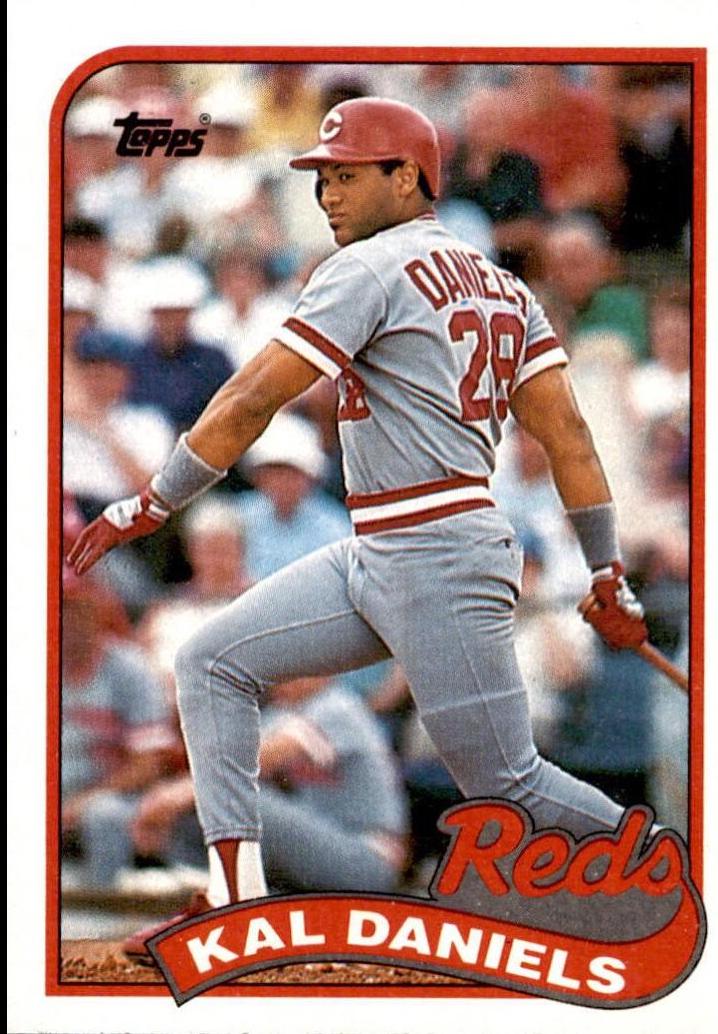 Kal Daniels (1989 Topps)