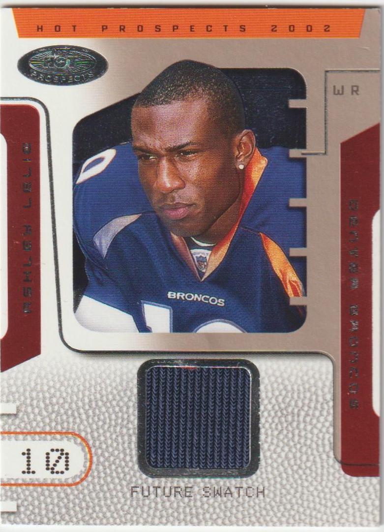 ASHLEY LELIE #109 2002 Fleer Hot Prospects Football