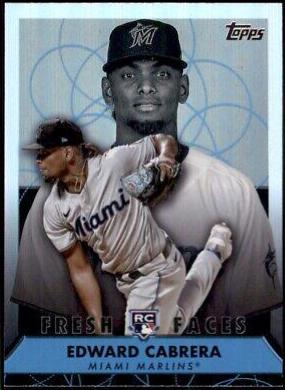 Edward Cabrera #FF-15 Baseball Cards 2022 Topps Fresh Faces