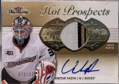 Viktor Fasth [White Hot Jumbo Patch Autograph Patch] #190
