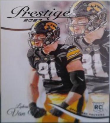 Lukas Van Ness #359 Football Cards 2023 Panini Prestige