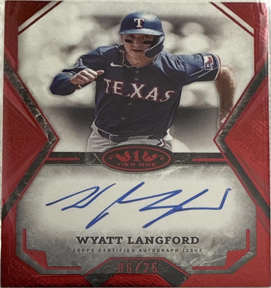 Wyatt Langford [Red Foil] #TOTA-WL