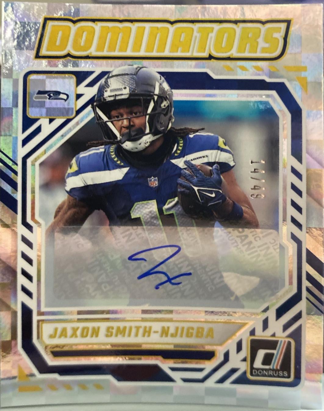 Jaxon Smith-Njigba #DOM-JSA Prices | 2025 Panini Donruss