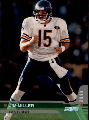 Jim Miller #44 Football Cards 2000 Stadium Club